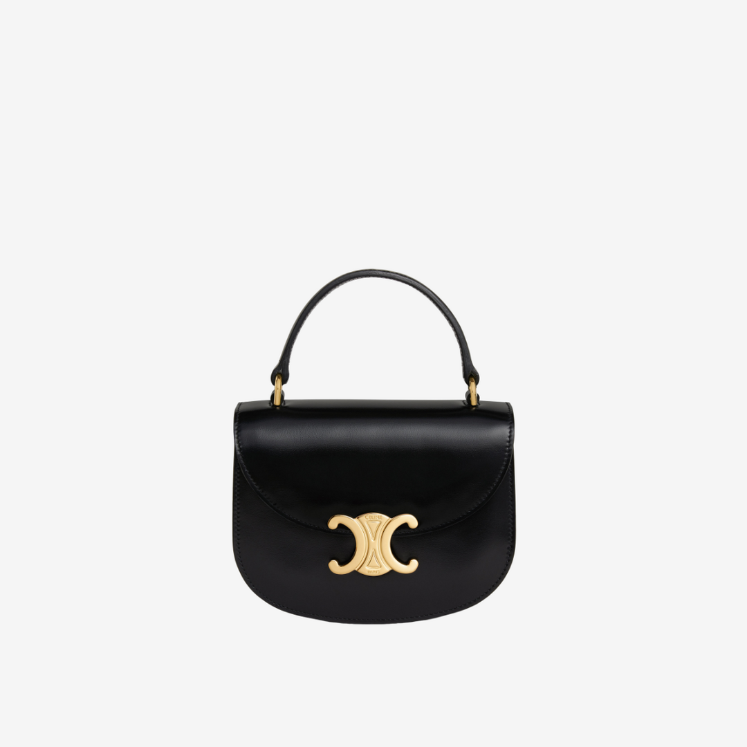 셀린느 샤이니 카프스킨 미니 클레아 베사체 블랙