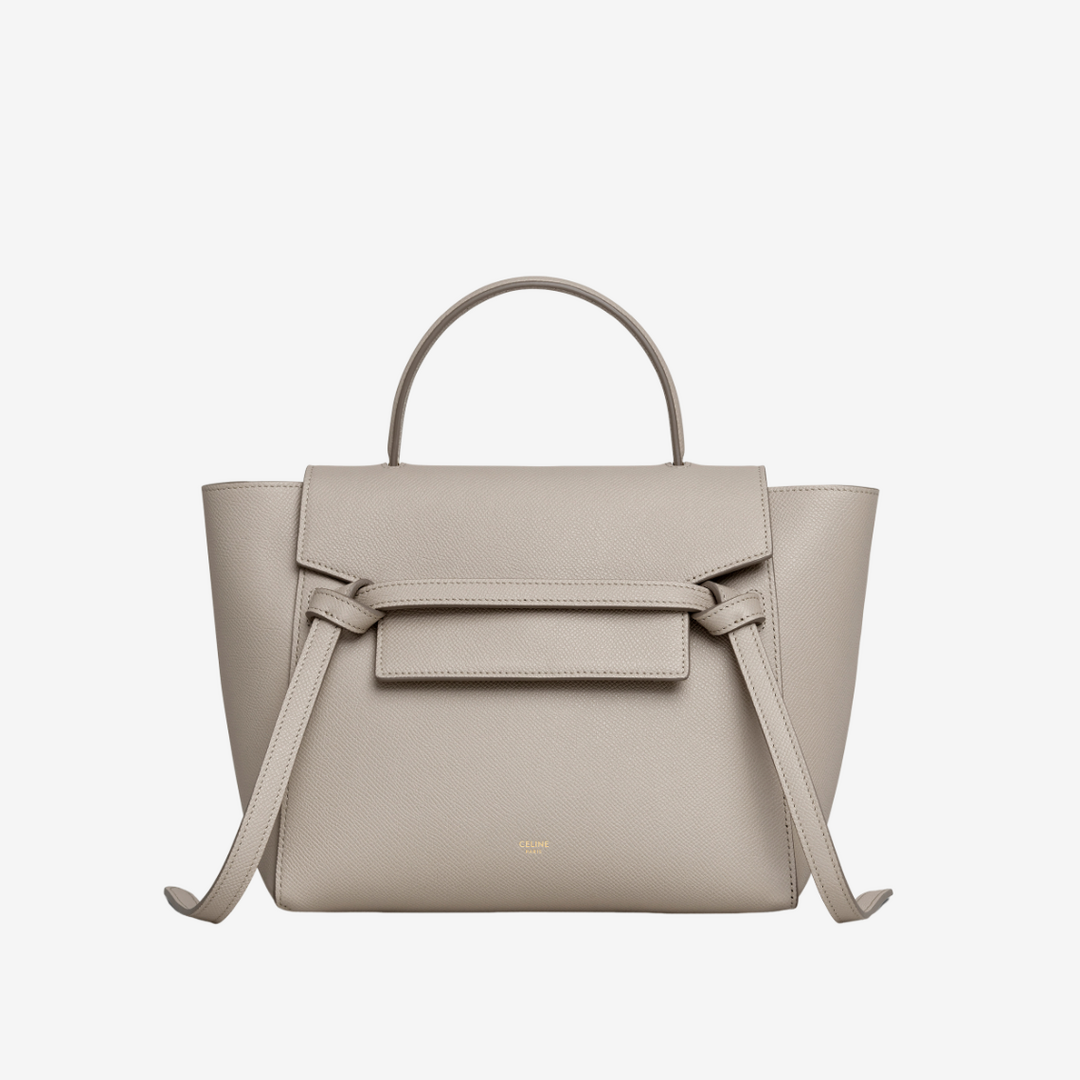 셀린느 그레인 카프스킨 마이크로 벨트백 라이트 토프