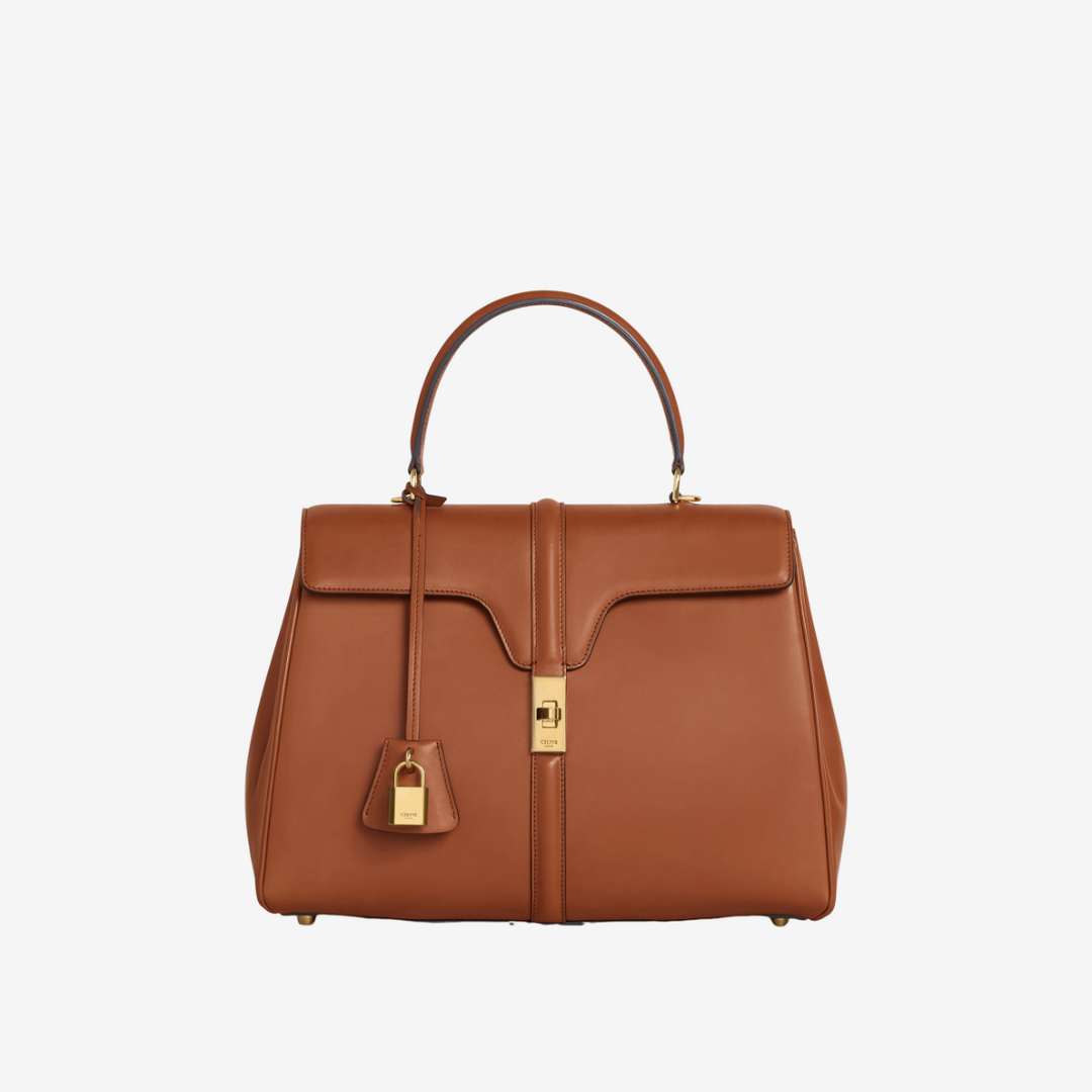 셀린느 내추럴 카프스킨 클래식 16백 탠