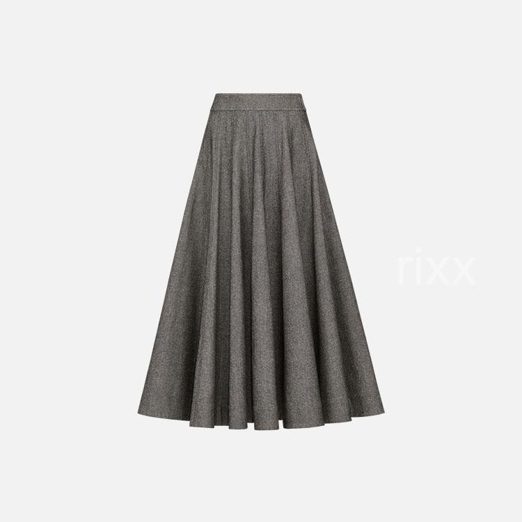 디올 플레어 미디 스커트