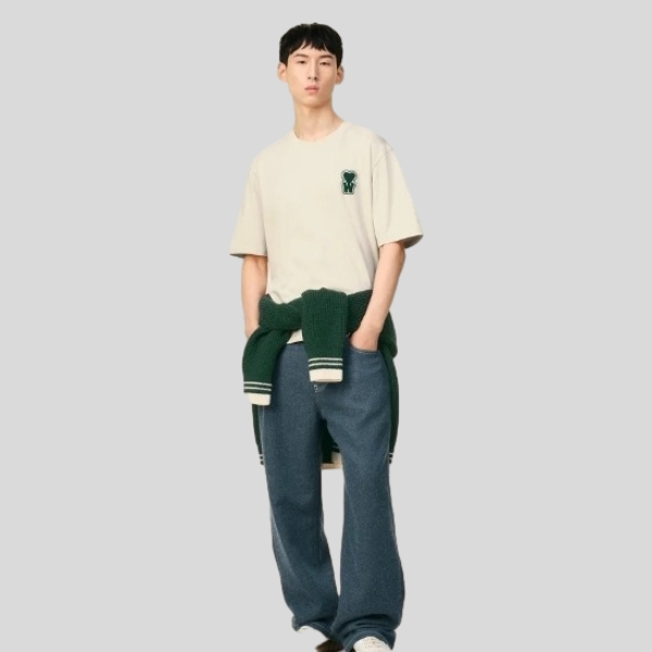 아미 X 최우식 반팔 티셔츠