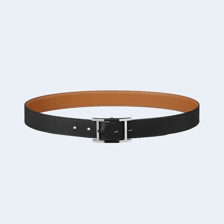 에르메스 네오 탄뎀 리버서블 브라운 벨트 32mm