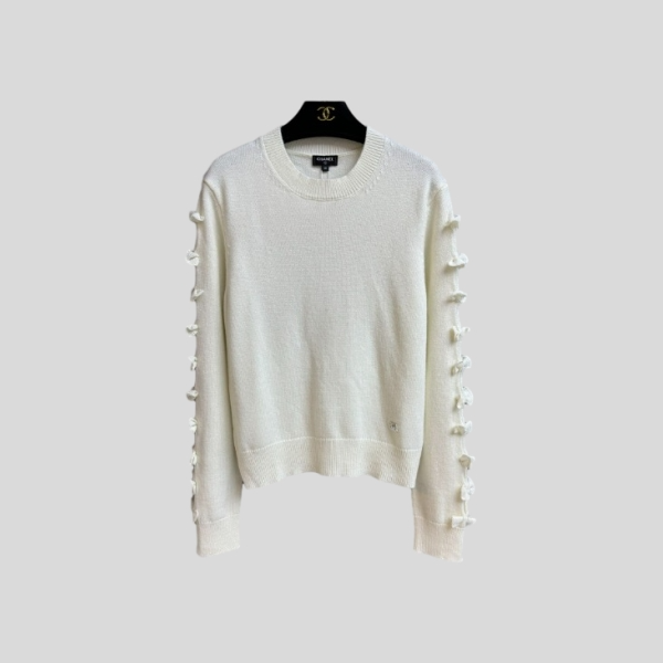 샤넬 보우 스웨터