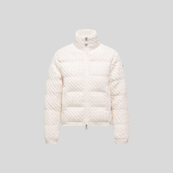 몽클레어 화이트 패딩