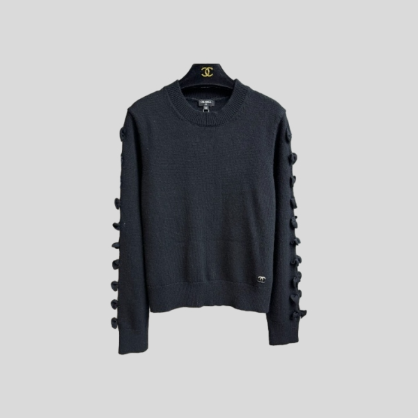 샤넬 보우 스웨터