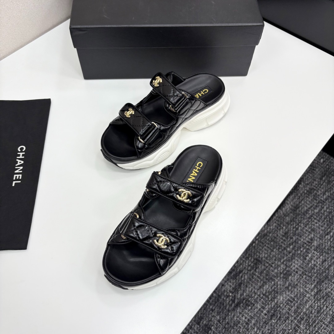 샤* 2025 봄여름 최신 벨크로 비치샌들