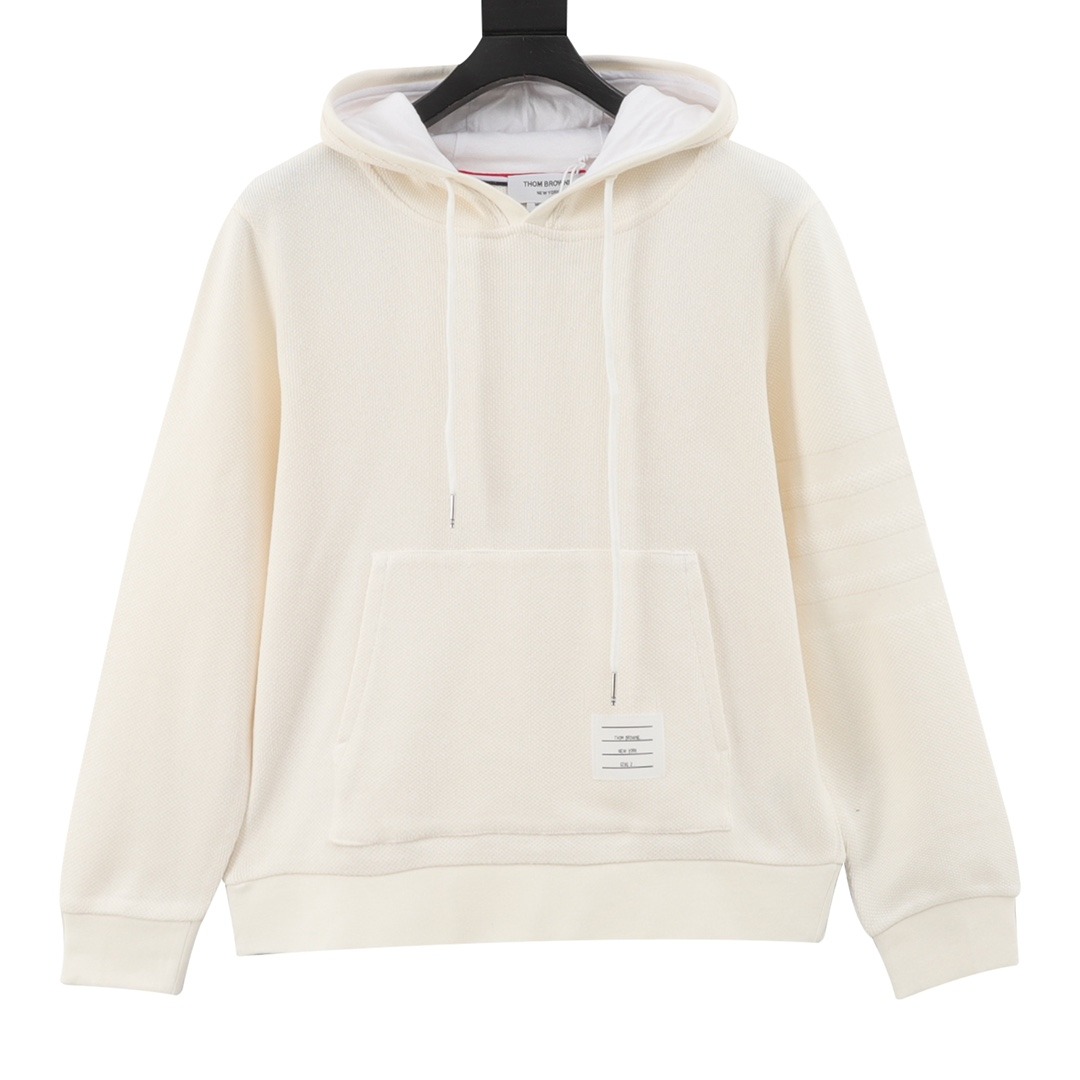 톰*라운 프린트 4바 후드 맨투맨