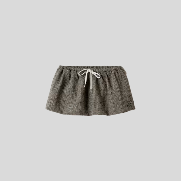 미우미우 체브론 미니스커트