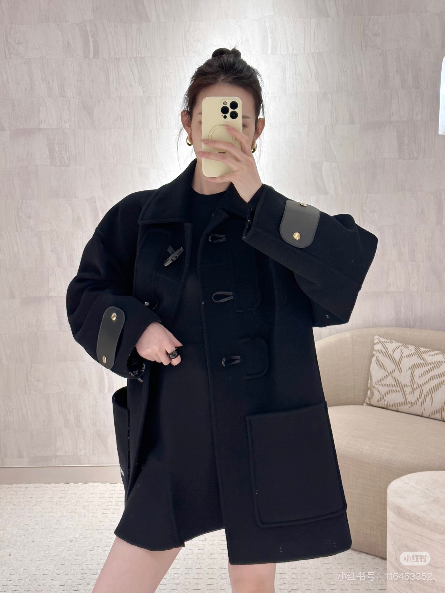 루*비통 25SS 신상 안감 올오버코트