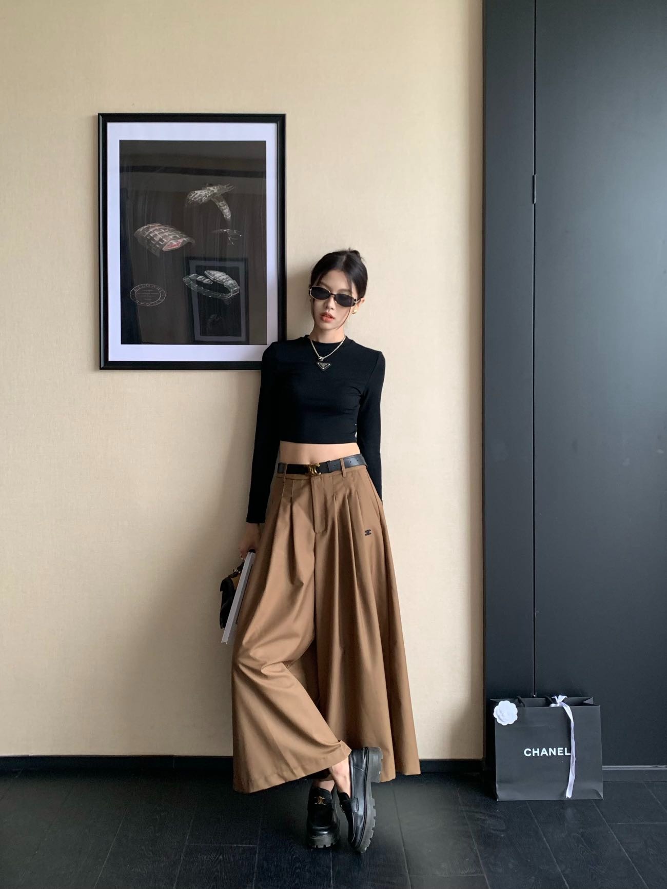 셀*느 25 신상 정장 와이드 스커트