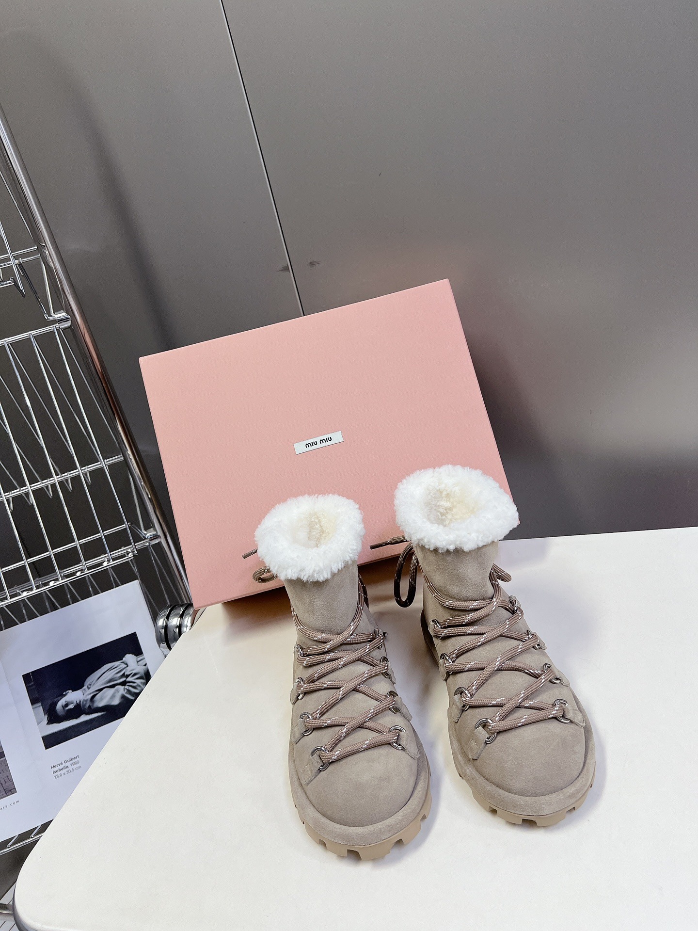 미*미* 신상 울 앵클부츠