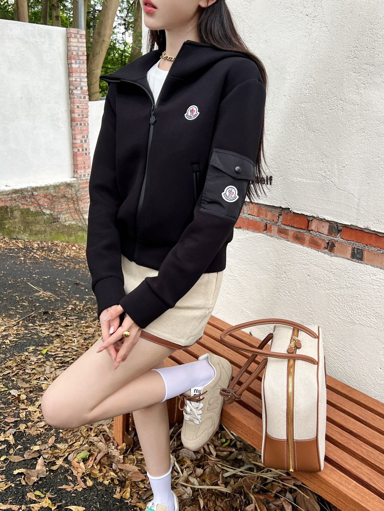 몽*레르 신상 후드 코트