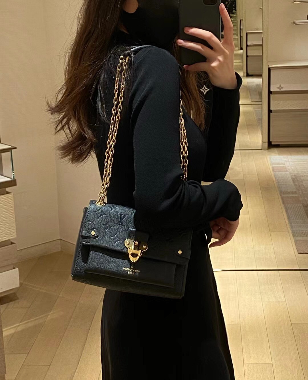 루이비통 앙프렝뜨 바뱅 BB 백