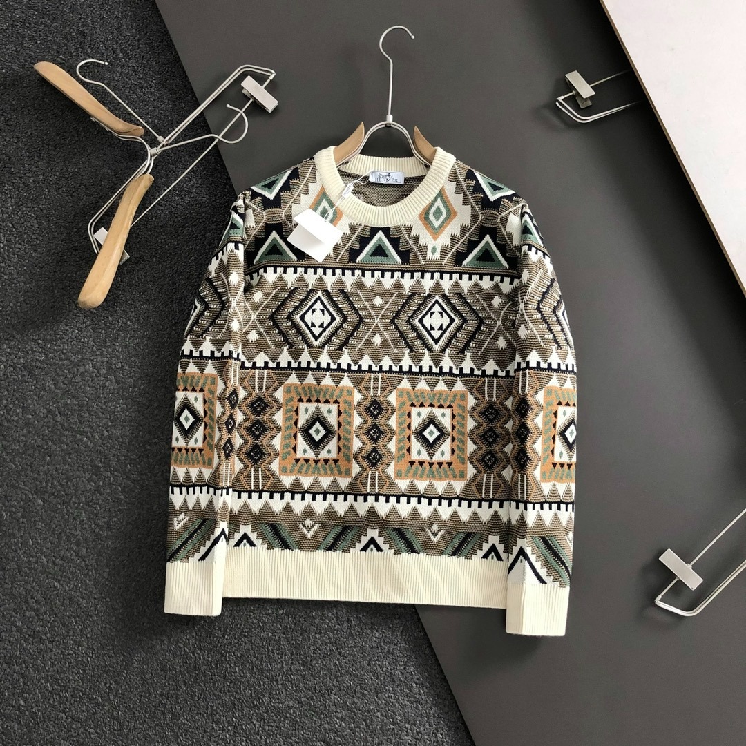 에*메스 24ss 클래식 빈티지 라운드 니트