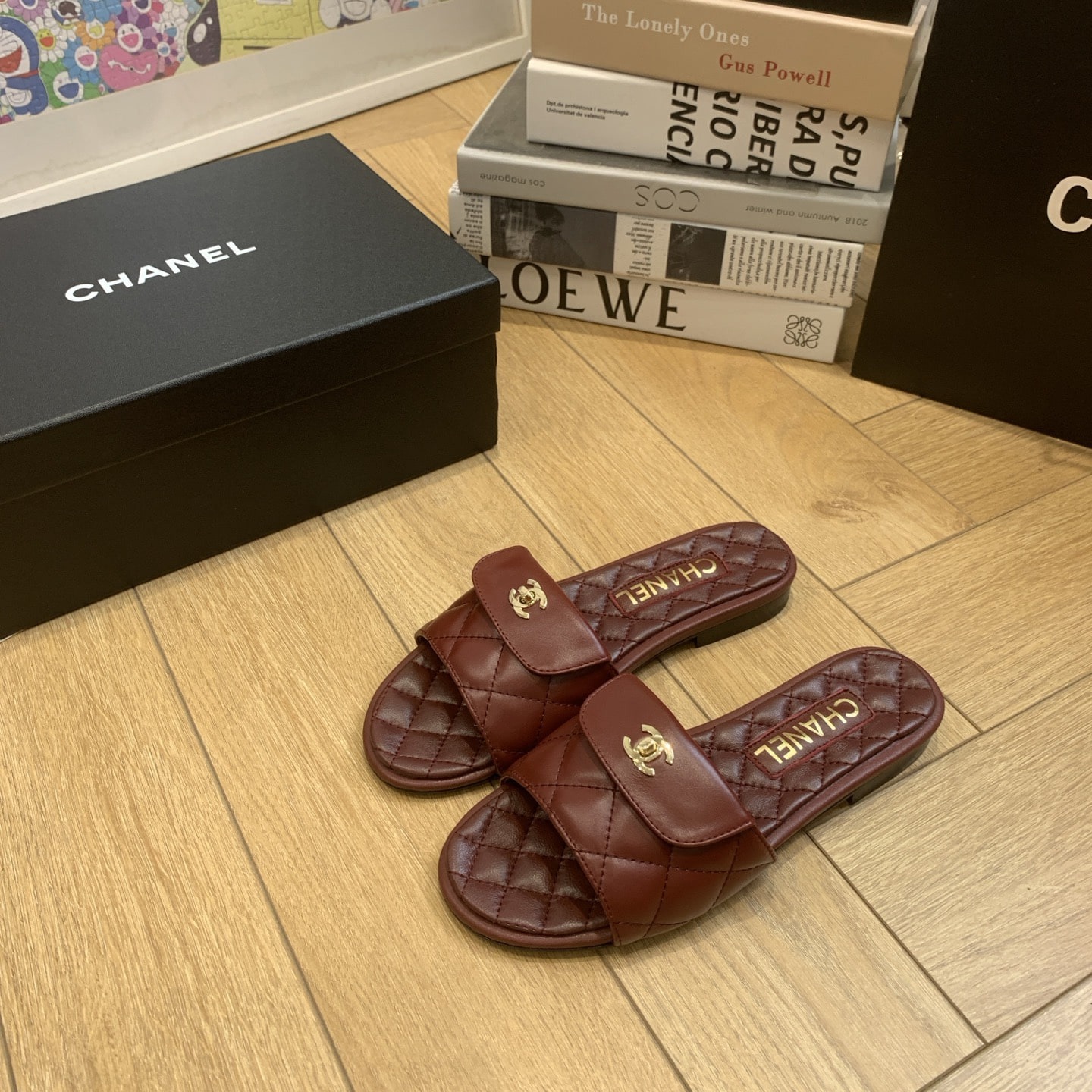 샤* 25ss 신상 슬립온 슬리퍼