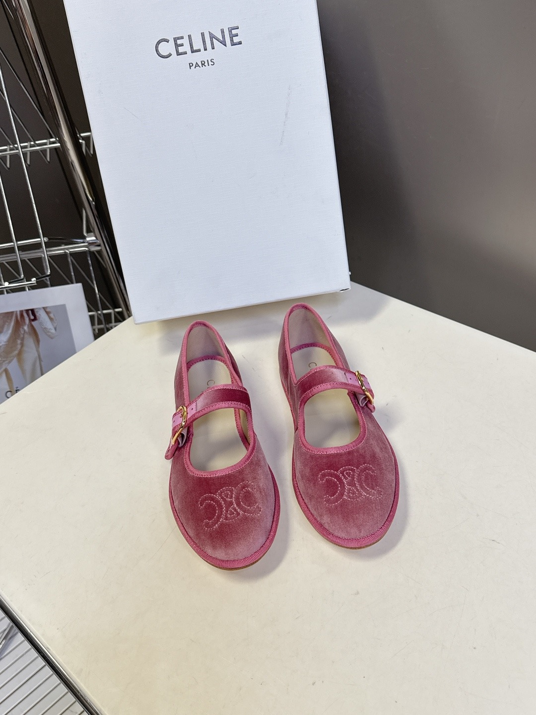 셀*느 신상 울 메리제인 슈즈