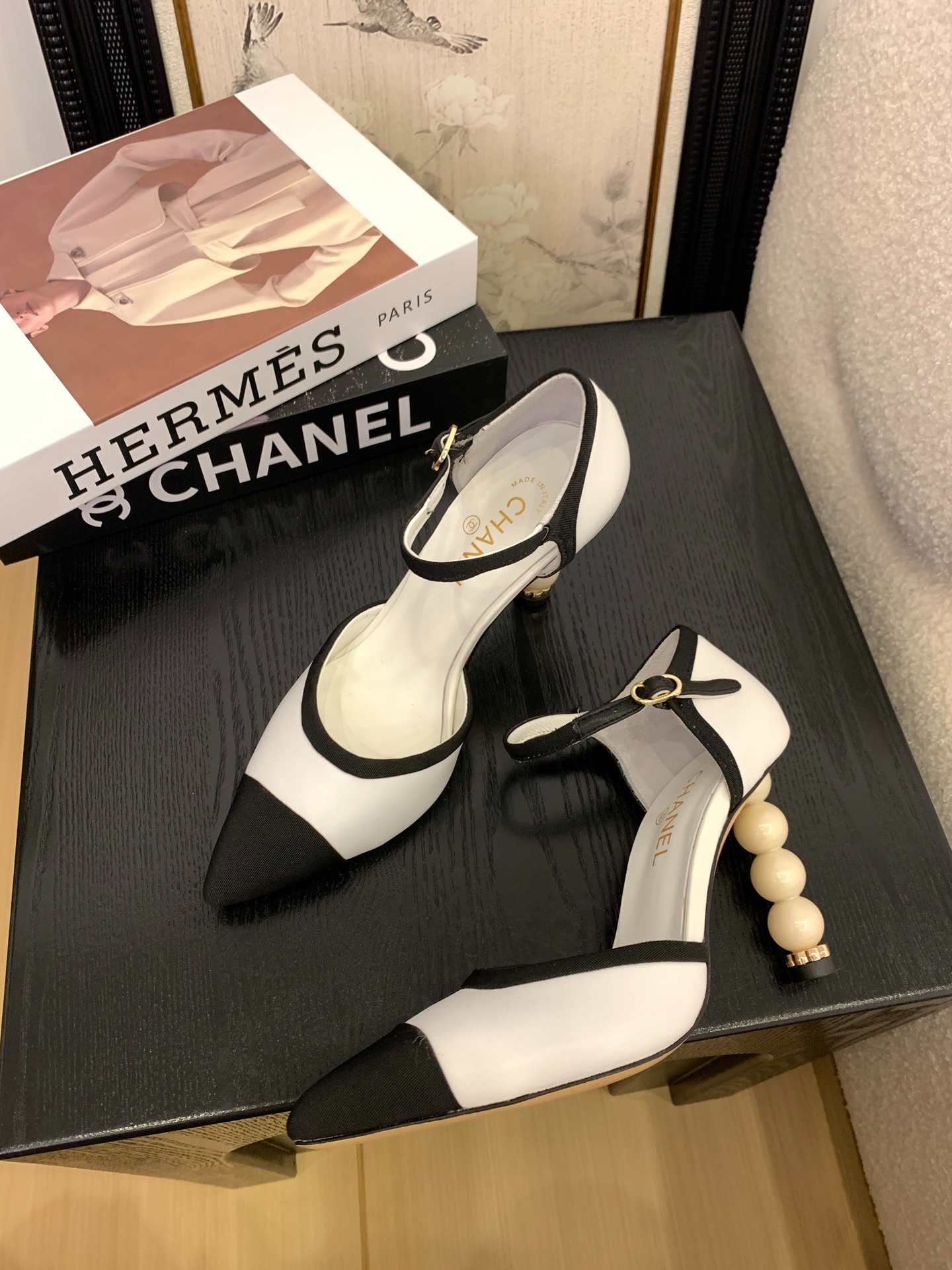 샤* 25 뉴 진주 스틸레토