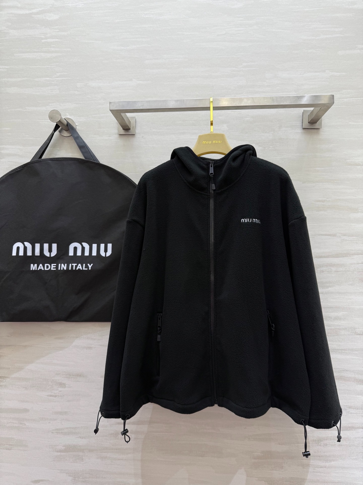 미*미* 신상 친환경 플리스 후드점퍼