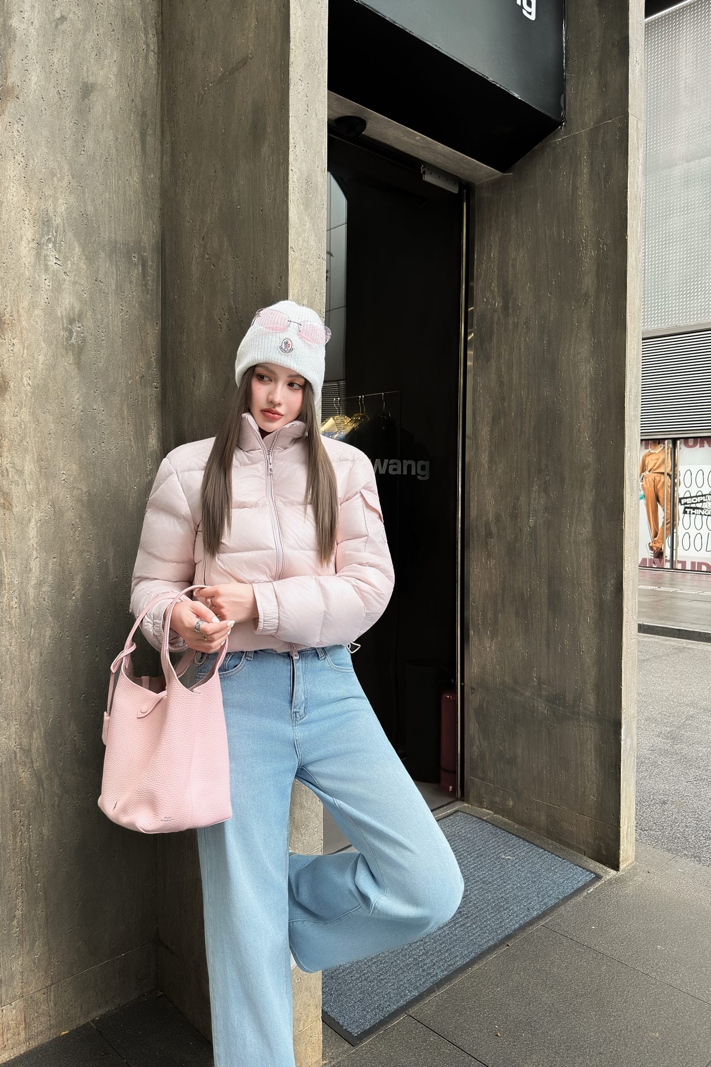 몽*레르 25 신상 하이넥 숏 패딩