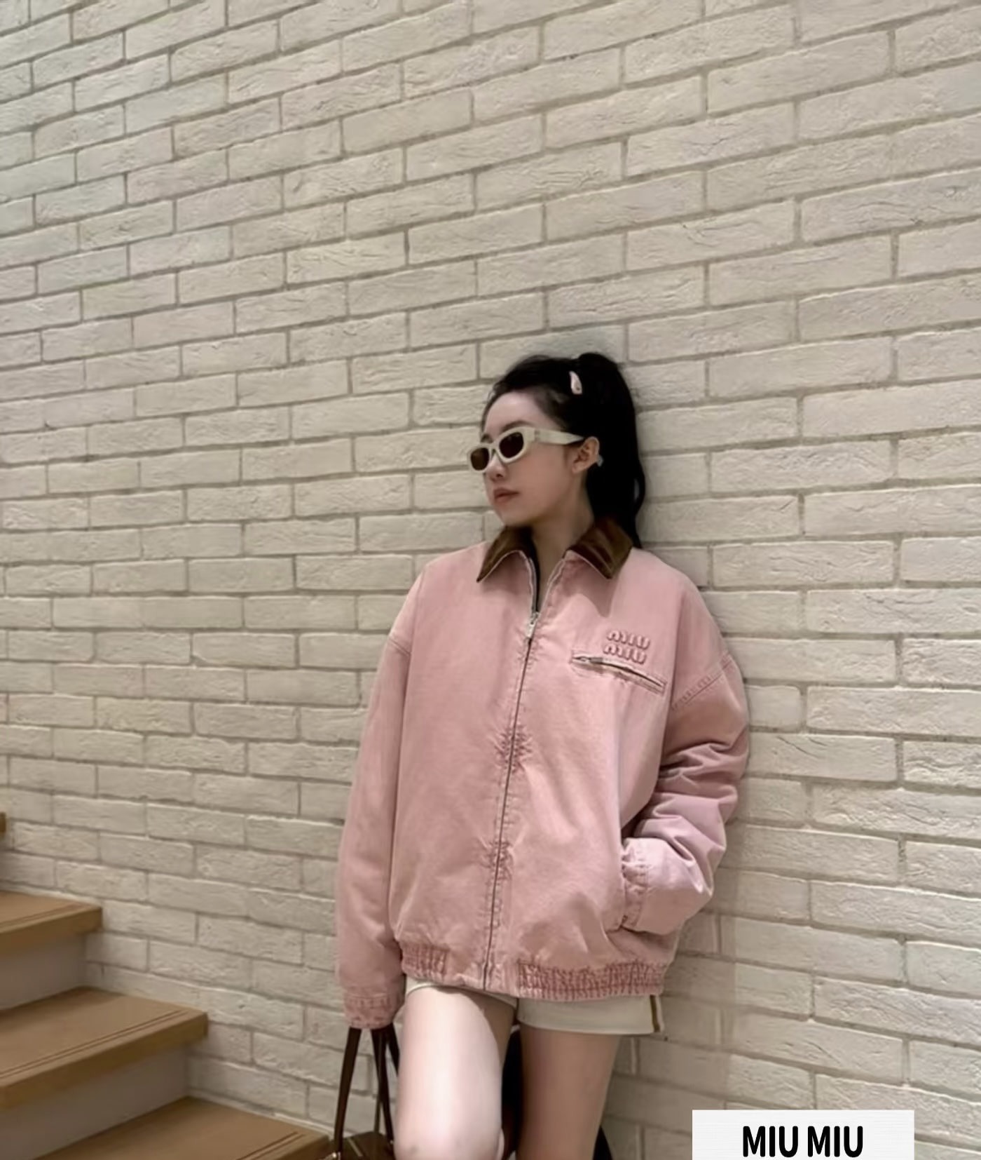미*미* 신상 핑크 점퍼