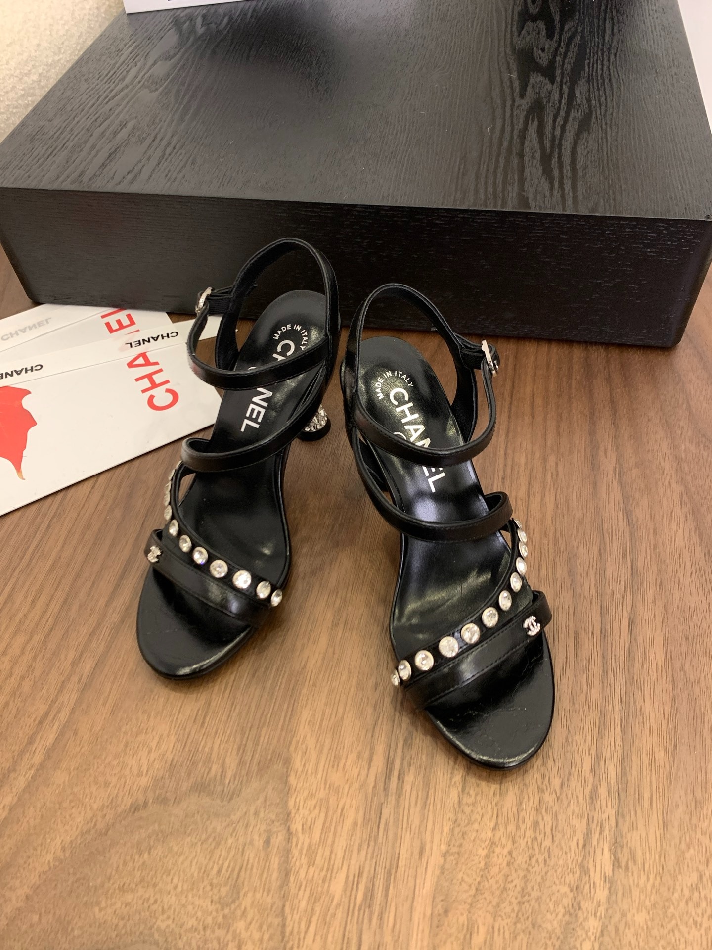 샤* 25 신상 큐빅힐 샌들