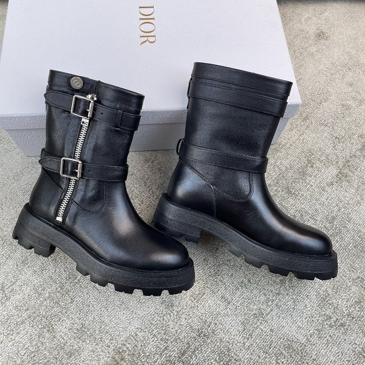 디올 D-메이저 앵클 부츠