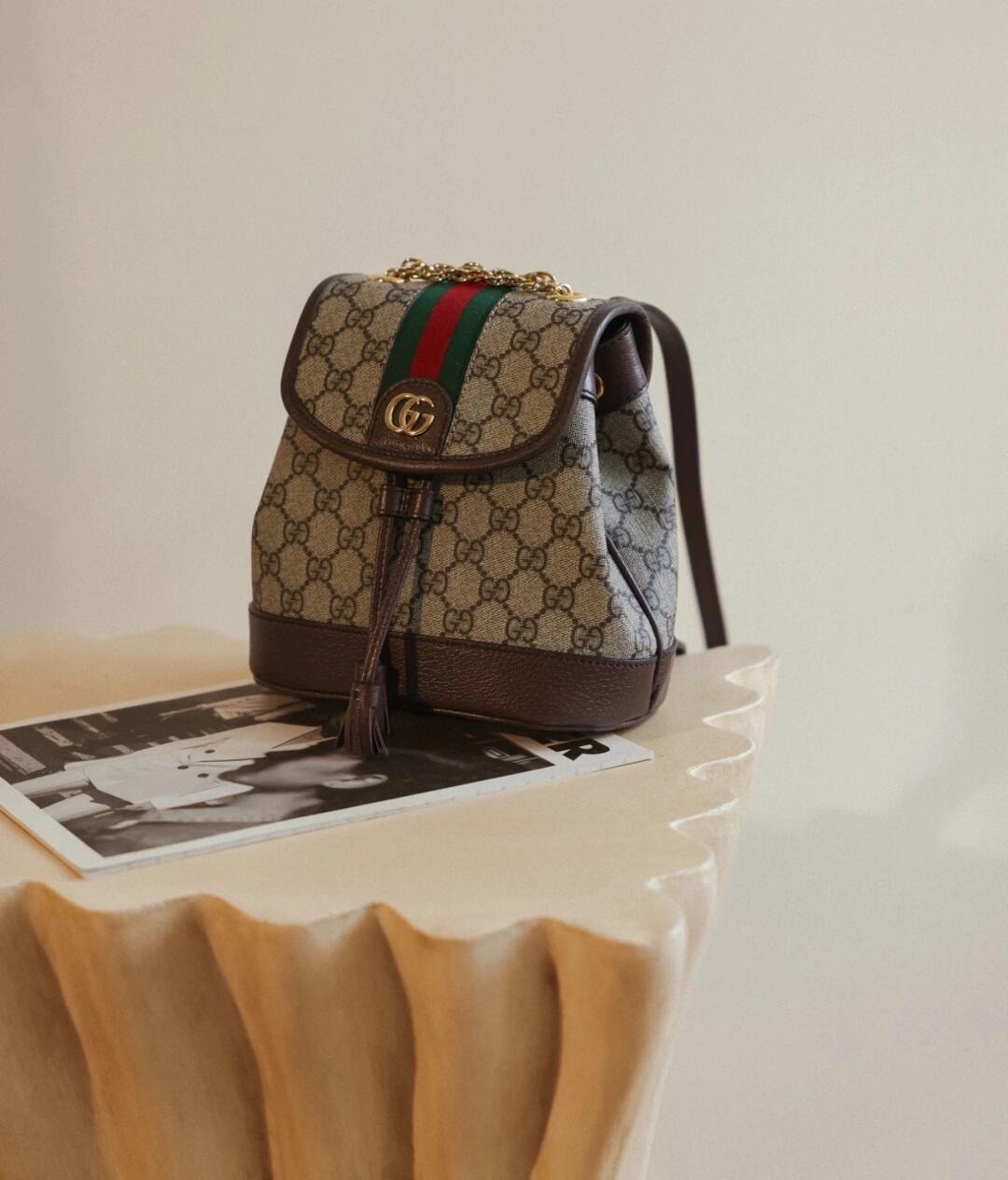 구찌 Ophidia 백팩