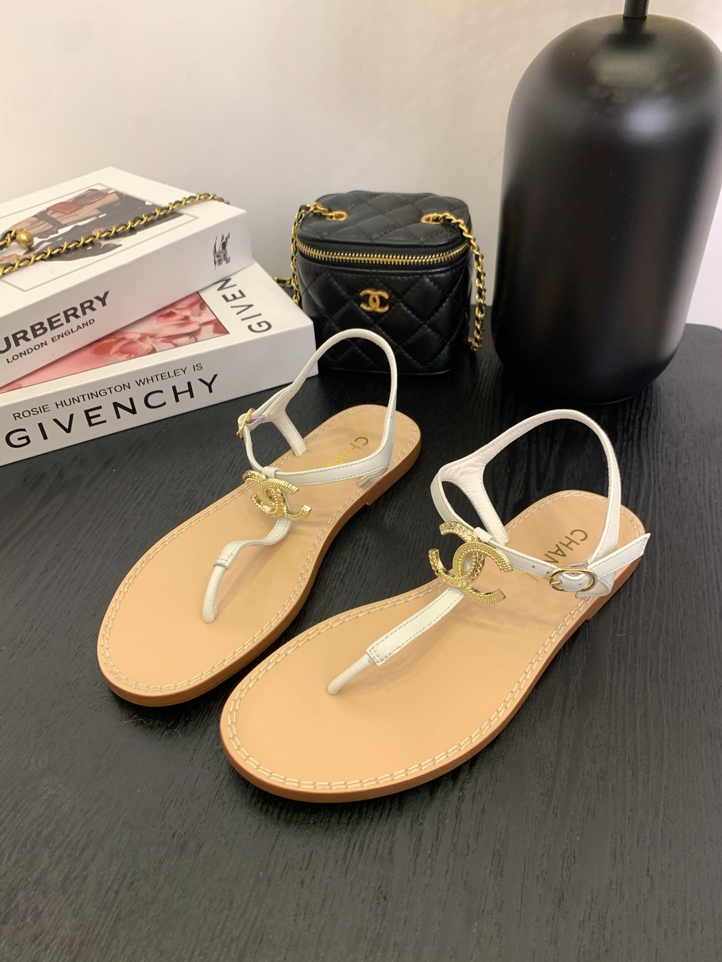 샤* 25 신상 더블 c버클 조리 샌들