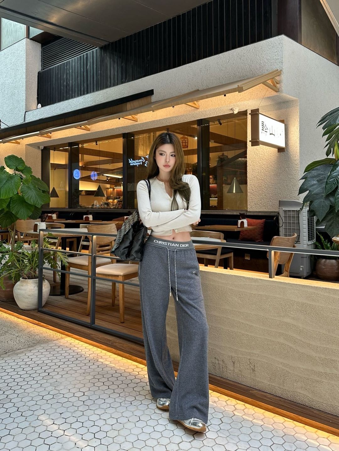 디* 25 신상 스트링 테이프 와이드 팬츠