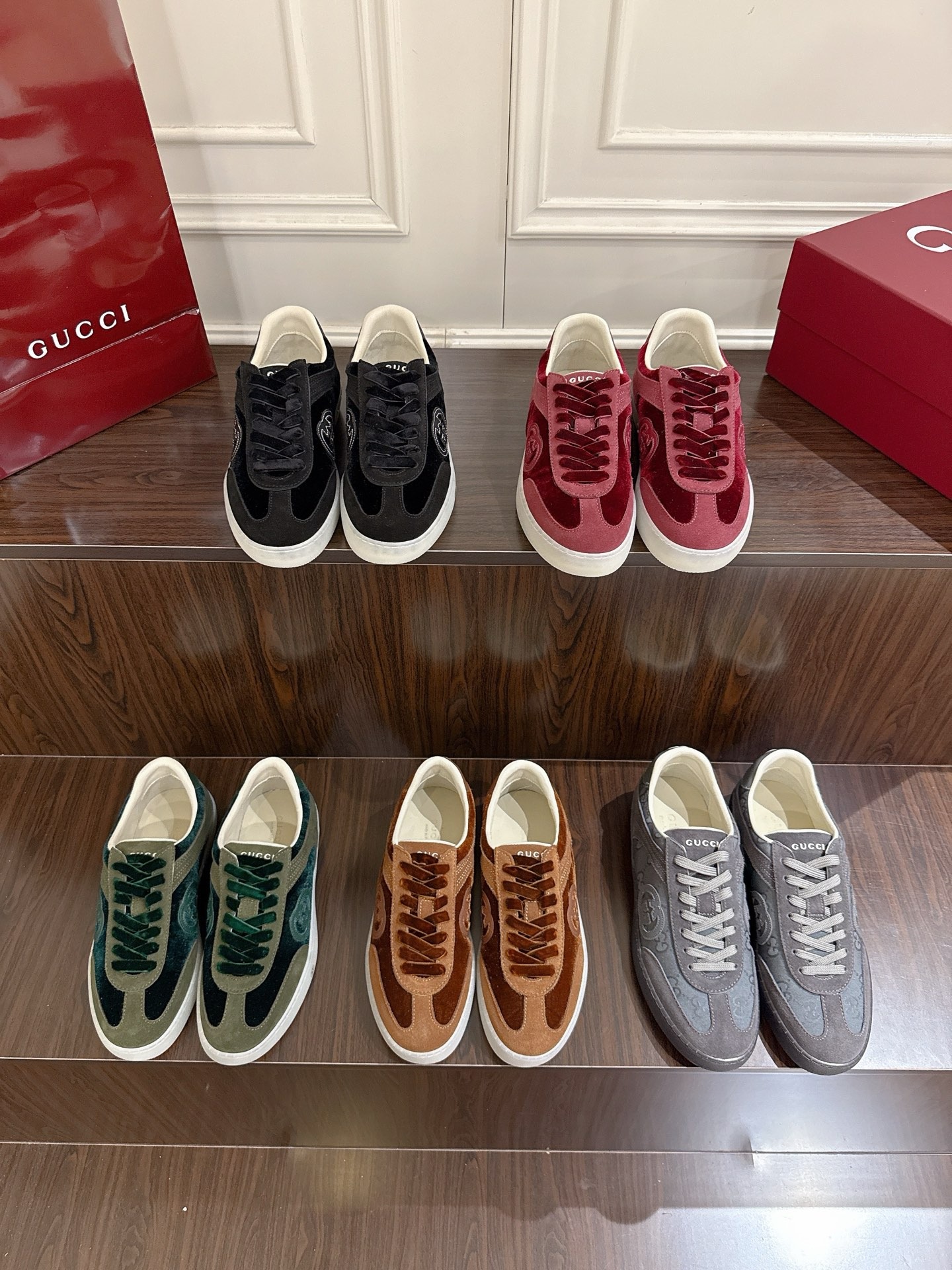 구* 신상 더블G 스니커즈