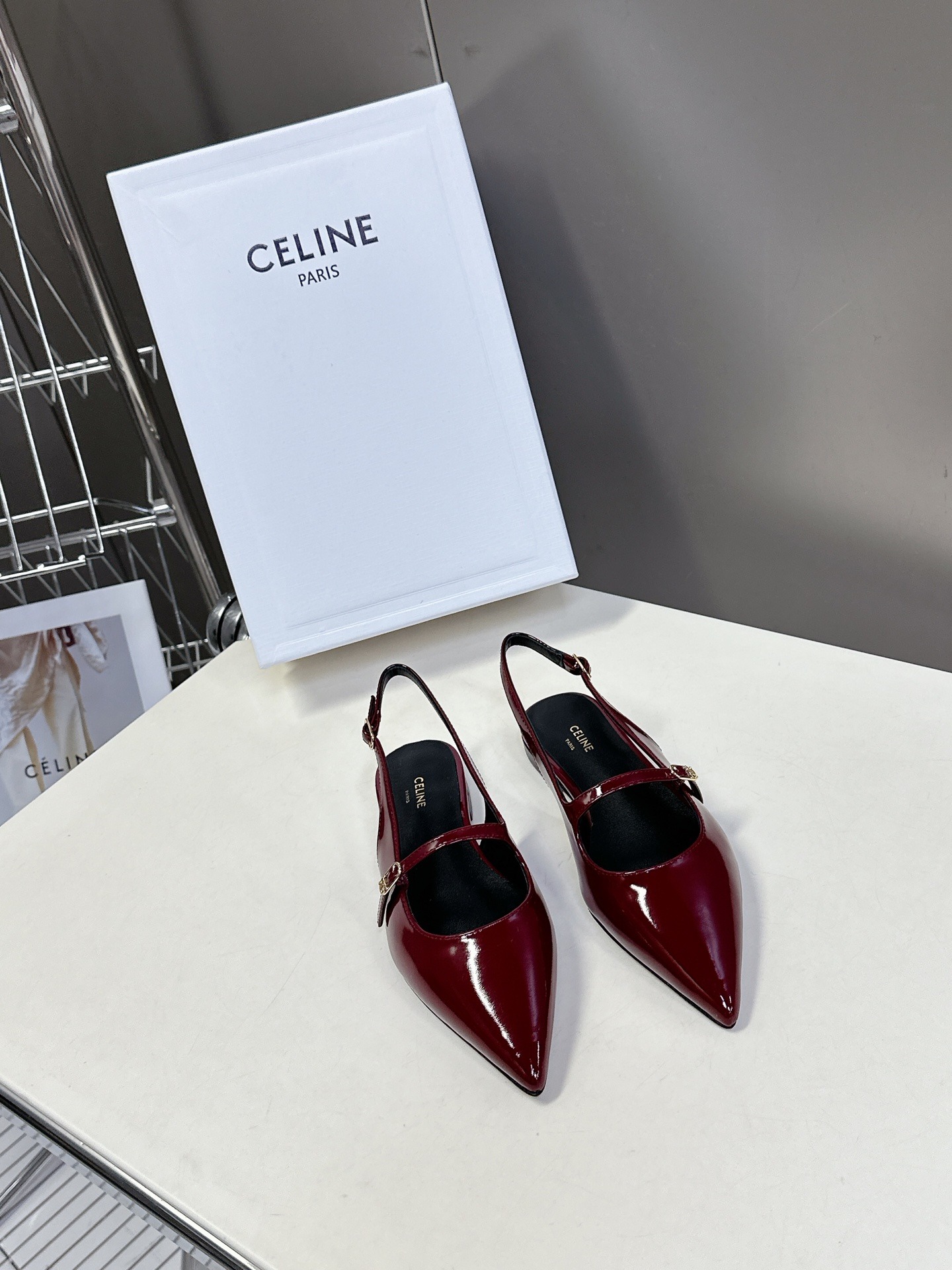 셀*느 여름 신상 백플랫 슈즈