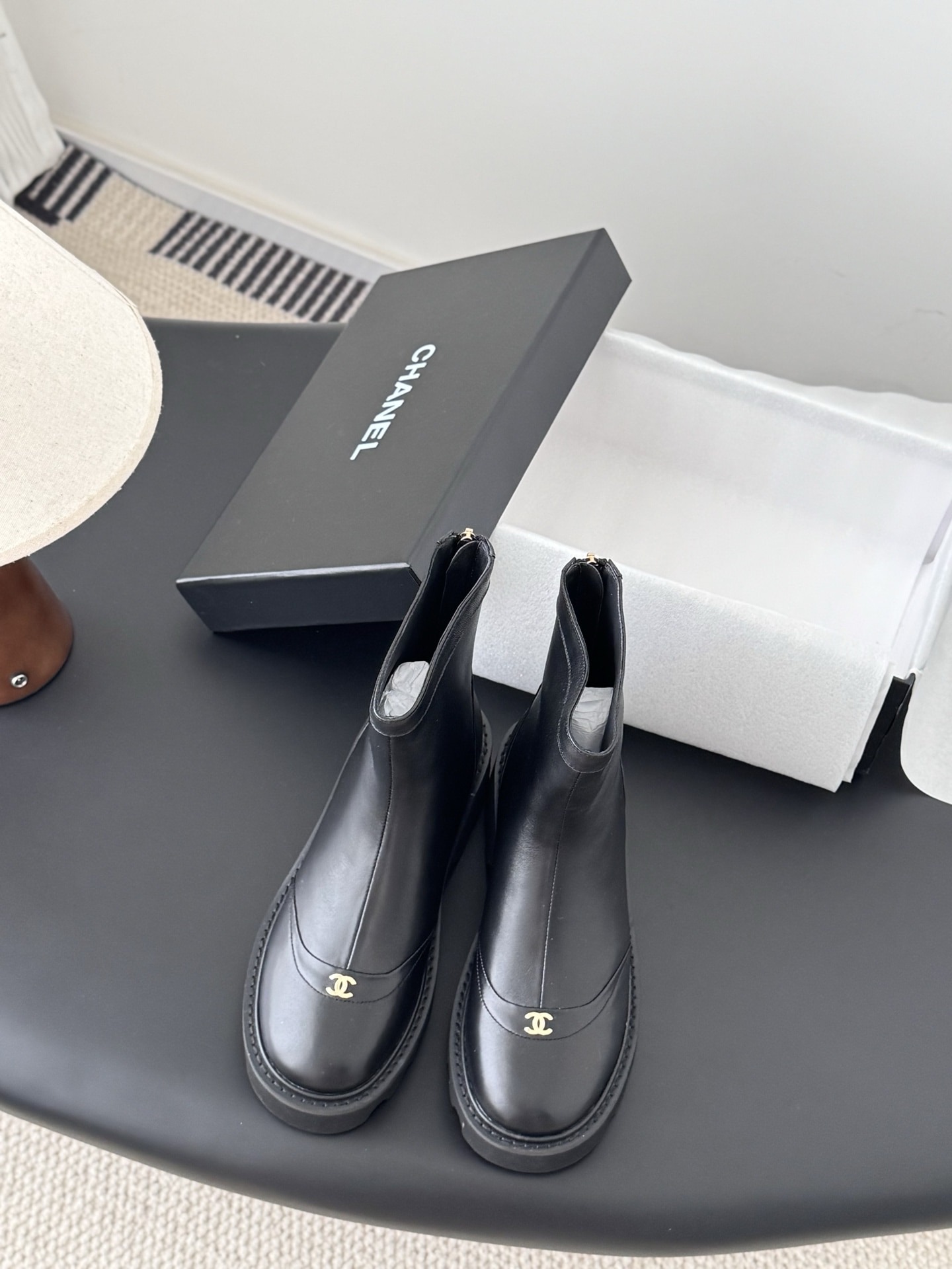 샤* 25B 신상 통굽 앵클부츠