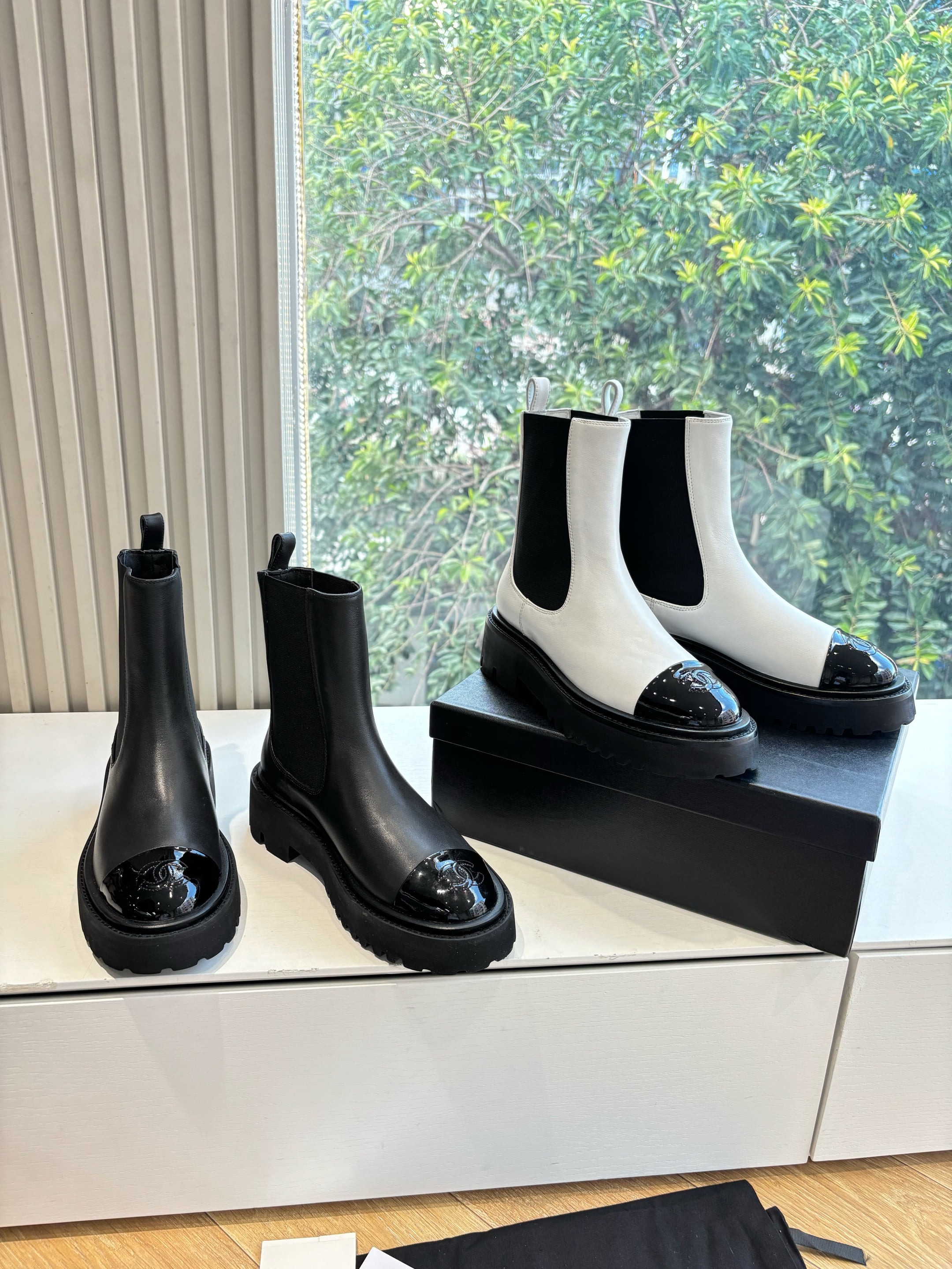 샤* 신상 첼시 앵클 부츠