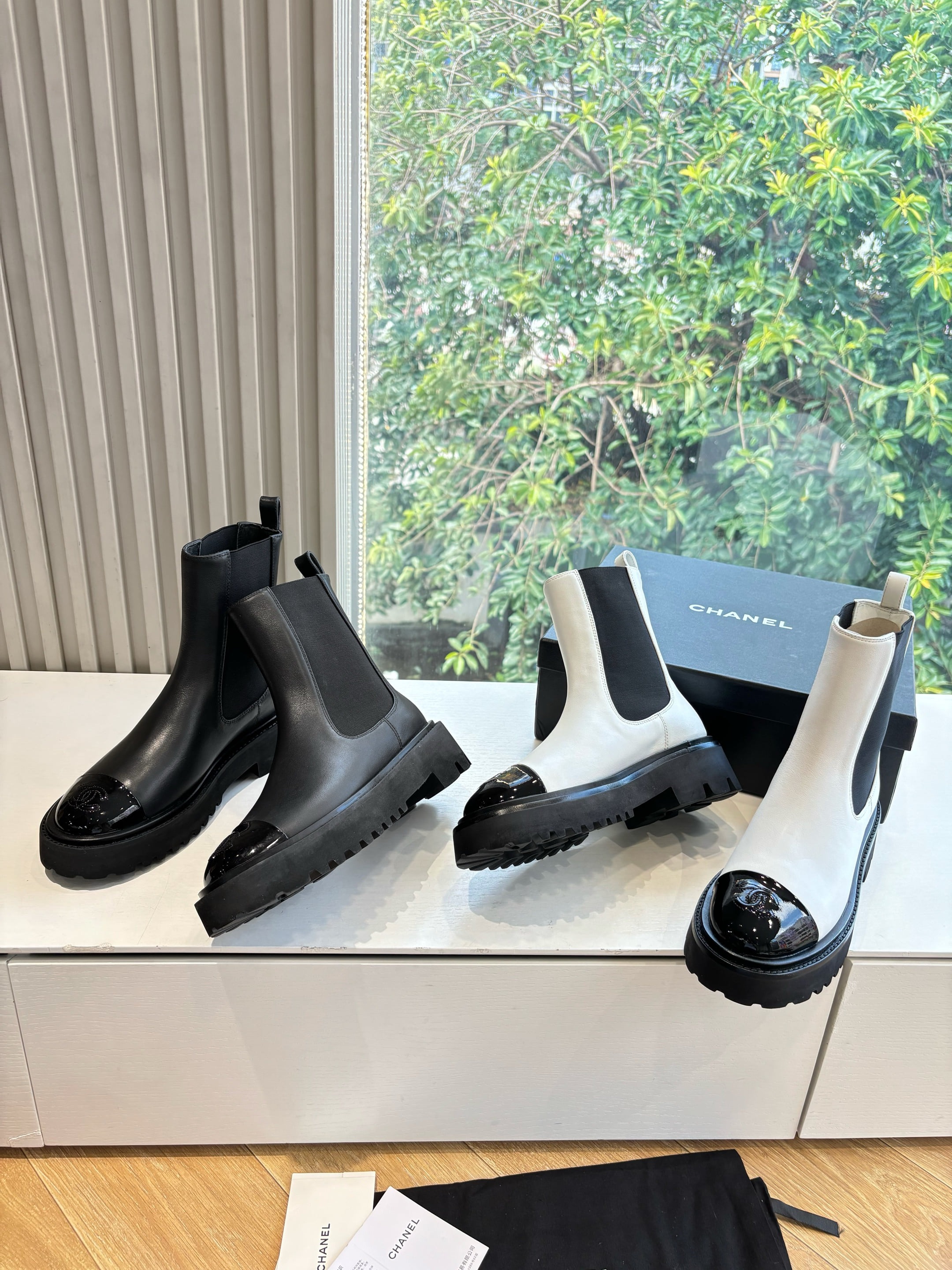 샤* 신상 첼시 앵클 부츠