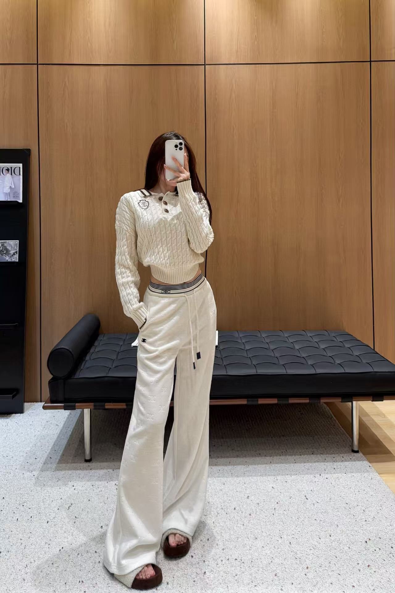 셀*느 25년 신상 밴딩 캐주얼 팬츠