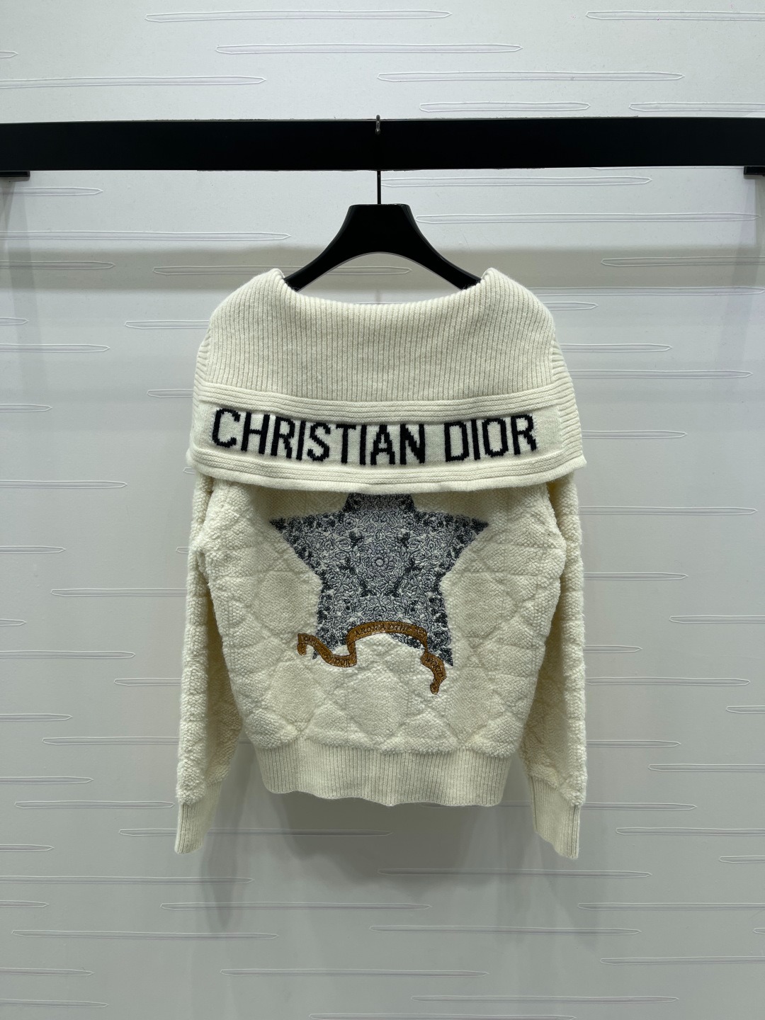 디* 25 신상 숄 퀼팅 니트 카디건