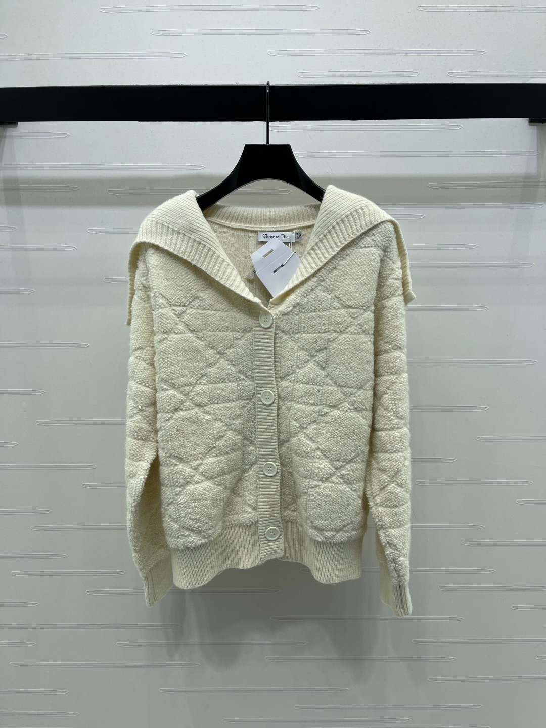 디* 25 신상 숄 퀼팅 니트 카디건