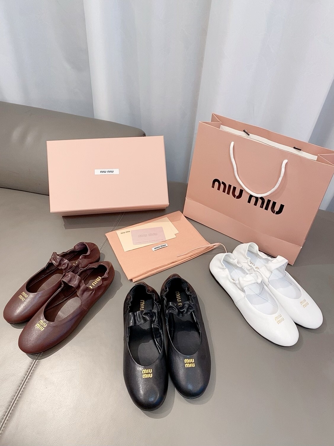 미*미* 25ss 루슈 나파 발레리나 로퍼