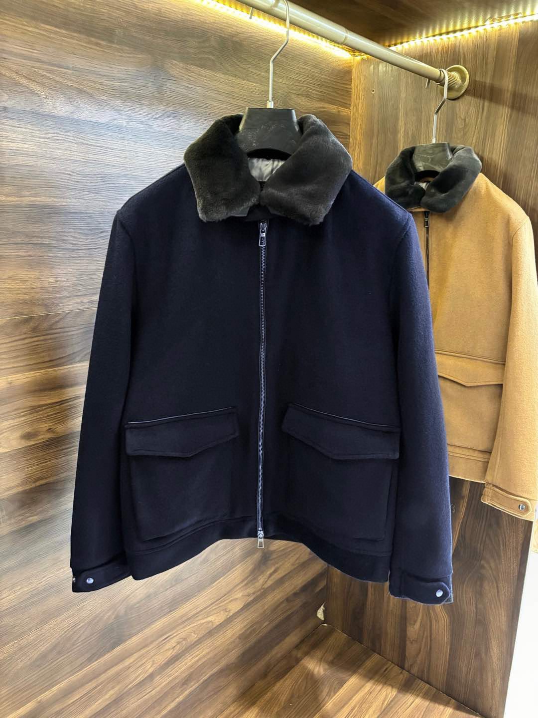 로*피아나 신상 퍼 울코트