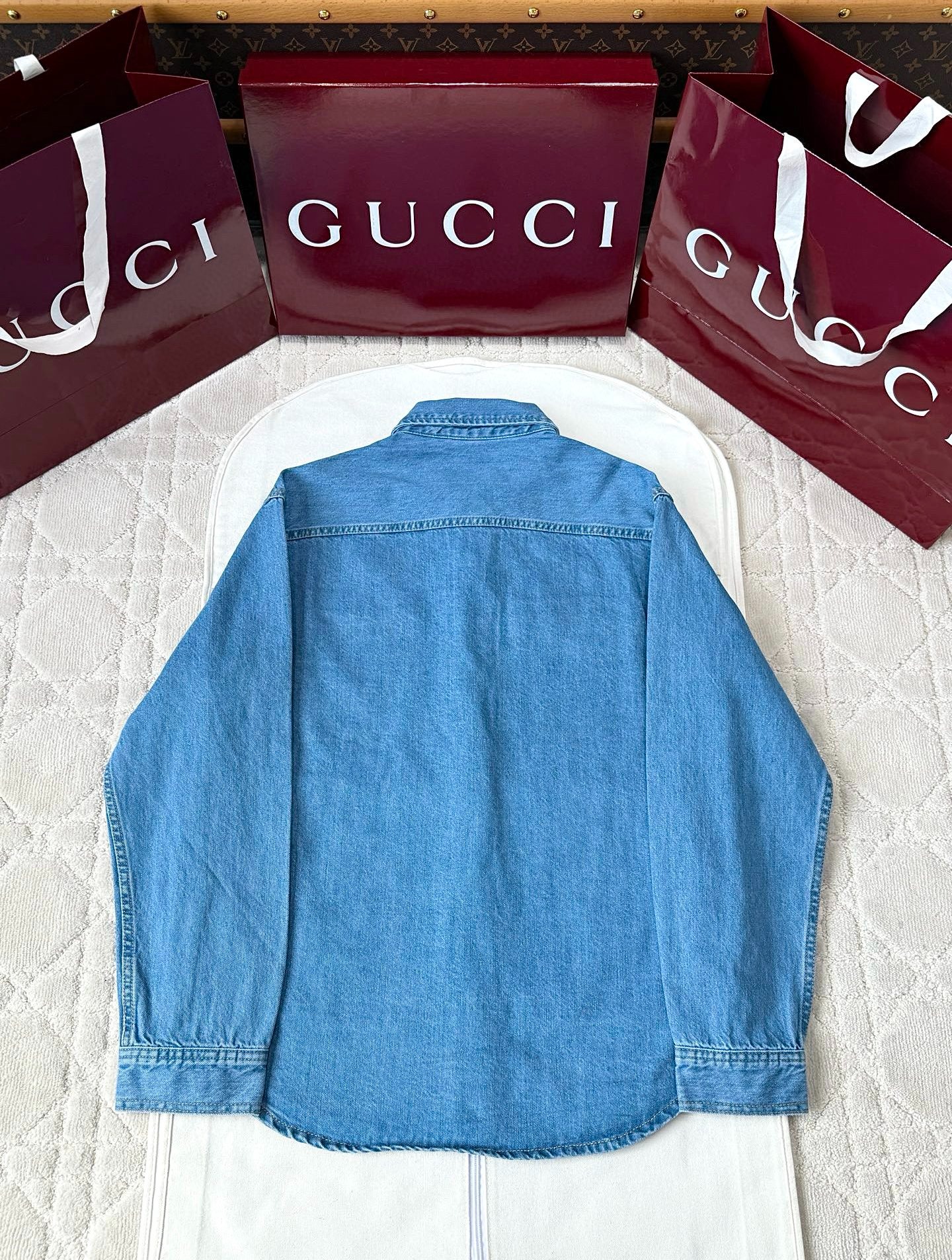 구* 25FW 테이핑 데님코트