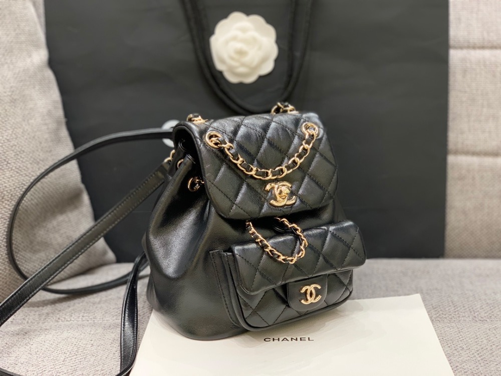 샤넬 듀마 원포켓 스몰 백팩 AS2908