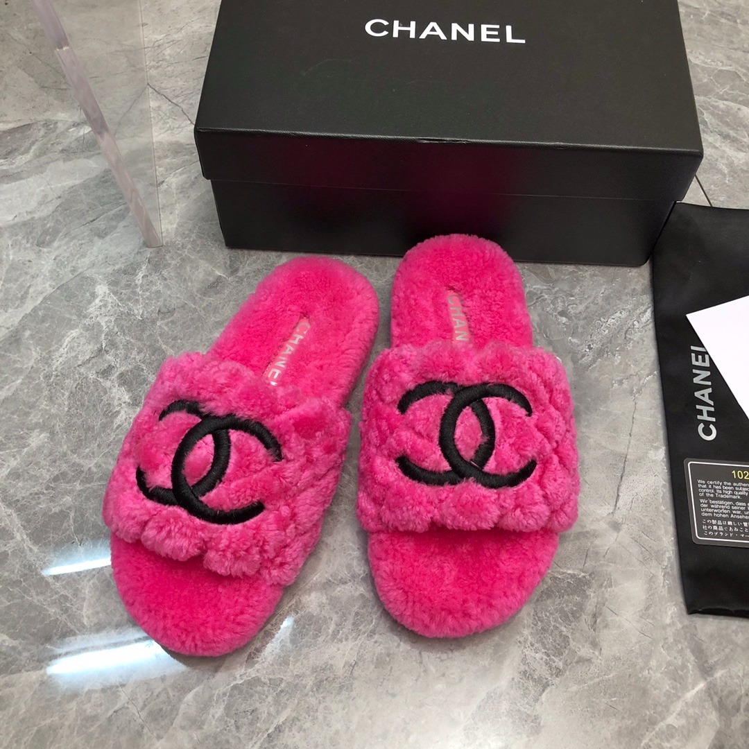 샤* 25 신상 양털 슬리퍼