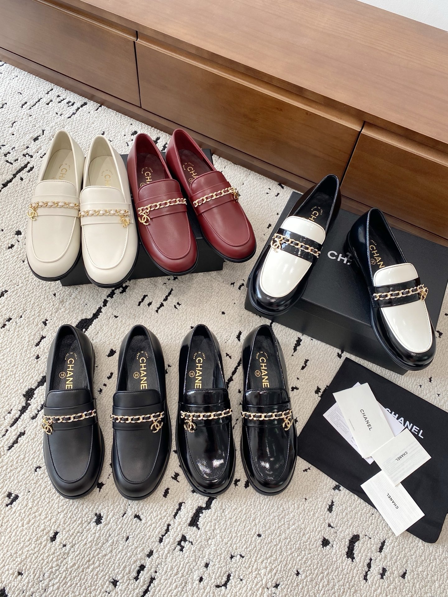 샤* 25C 신상 체인 힐 로퍼