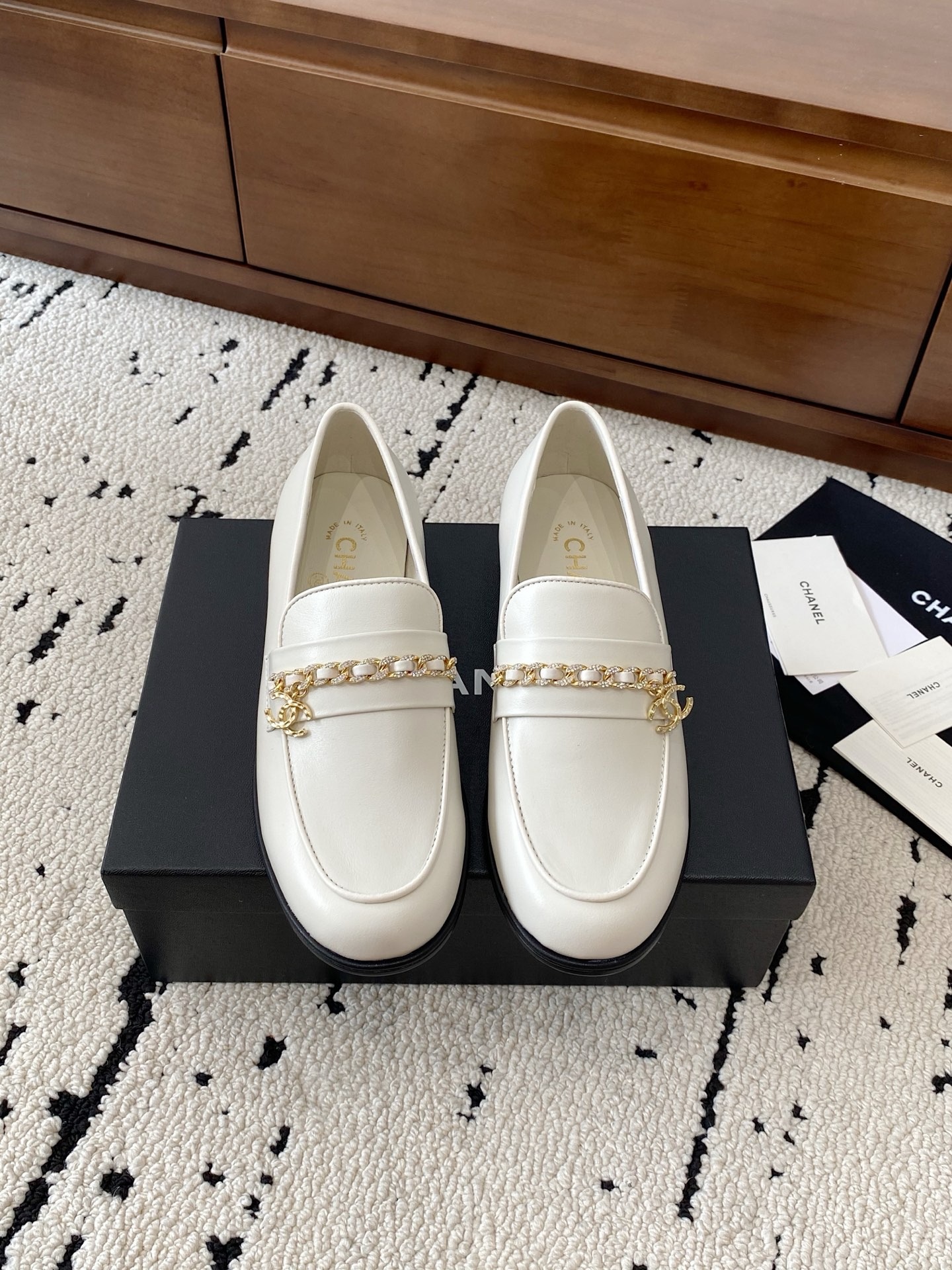 샤* 25C 신상 체인 힐 로퍼