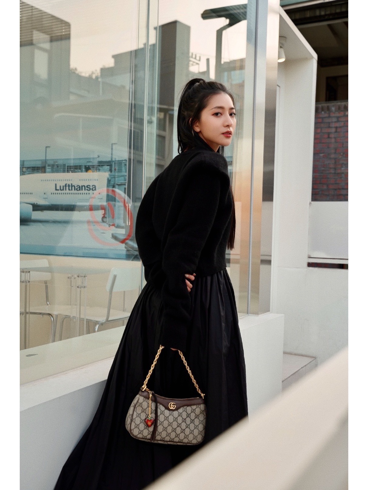 구찌 오피디아 딸기 체인백