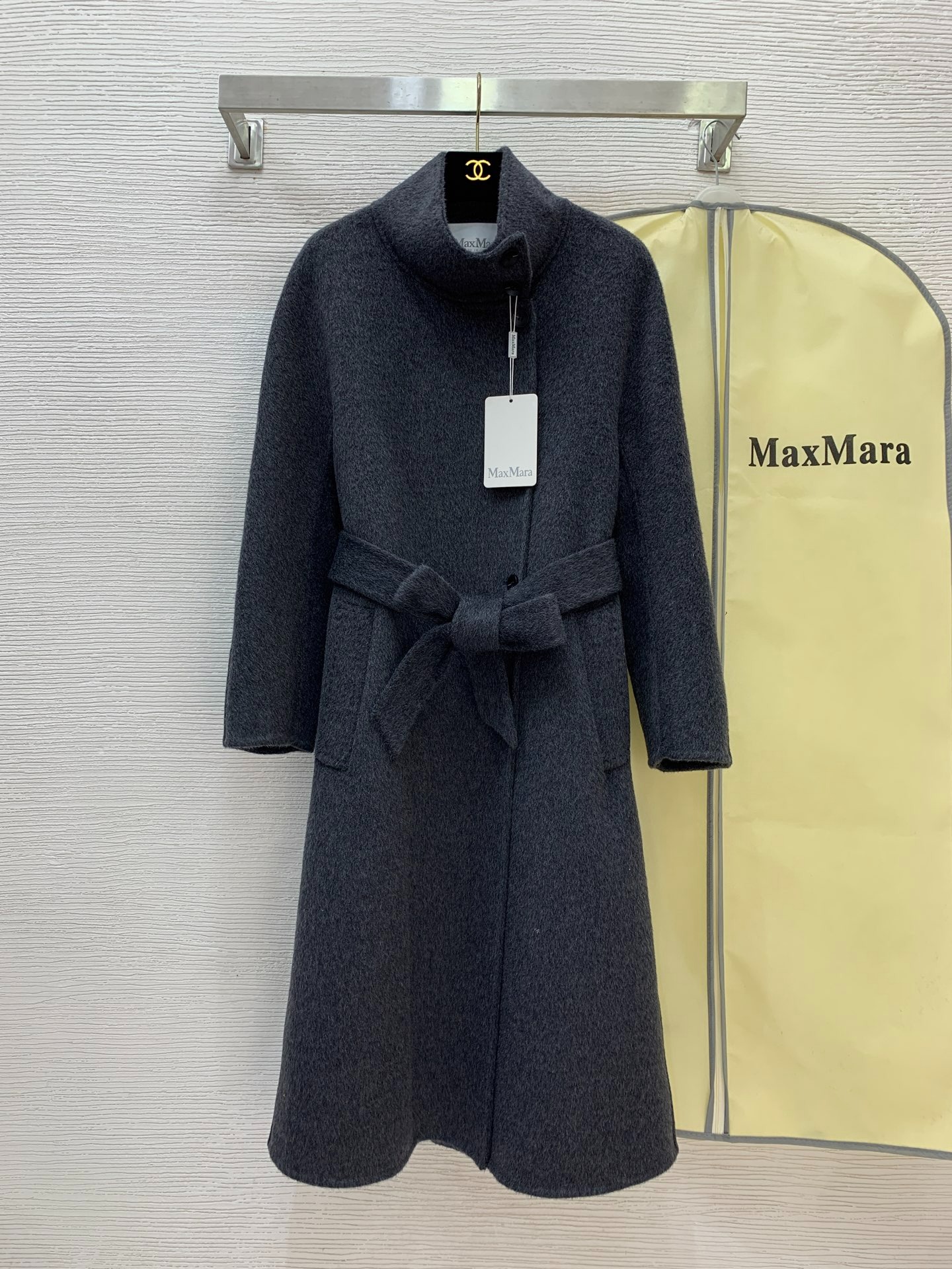 막*마라 신상 양면 롱 모직코트