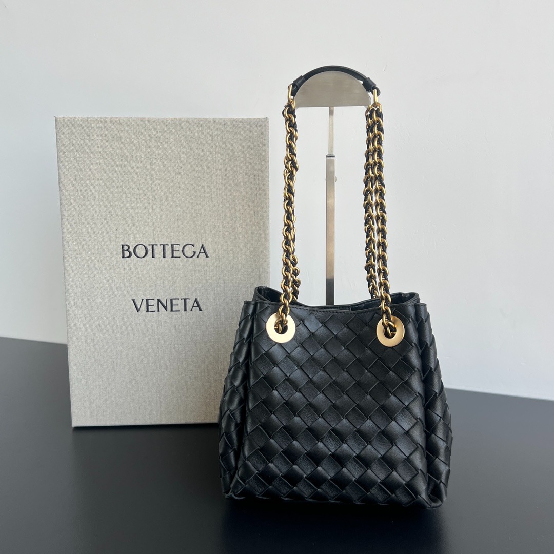 보*가 베네타 스몰 체인 파라슈트 백