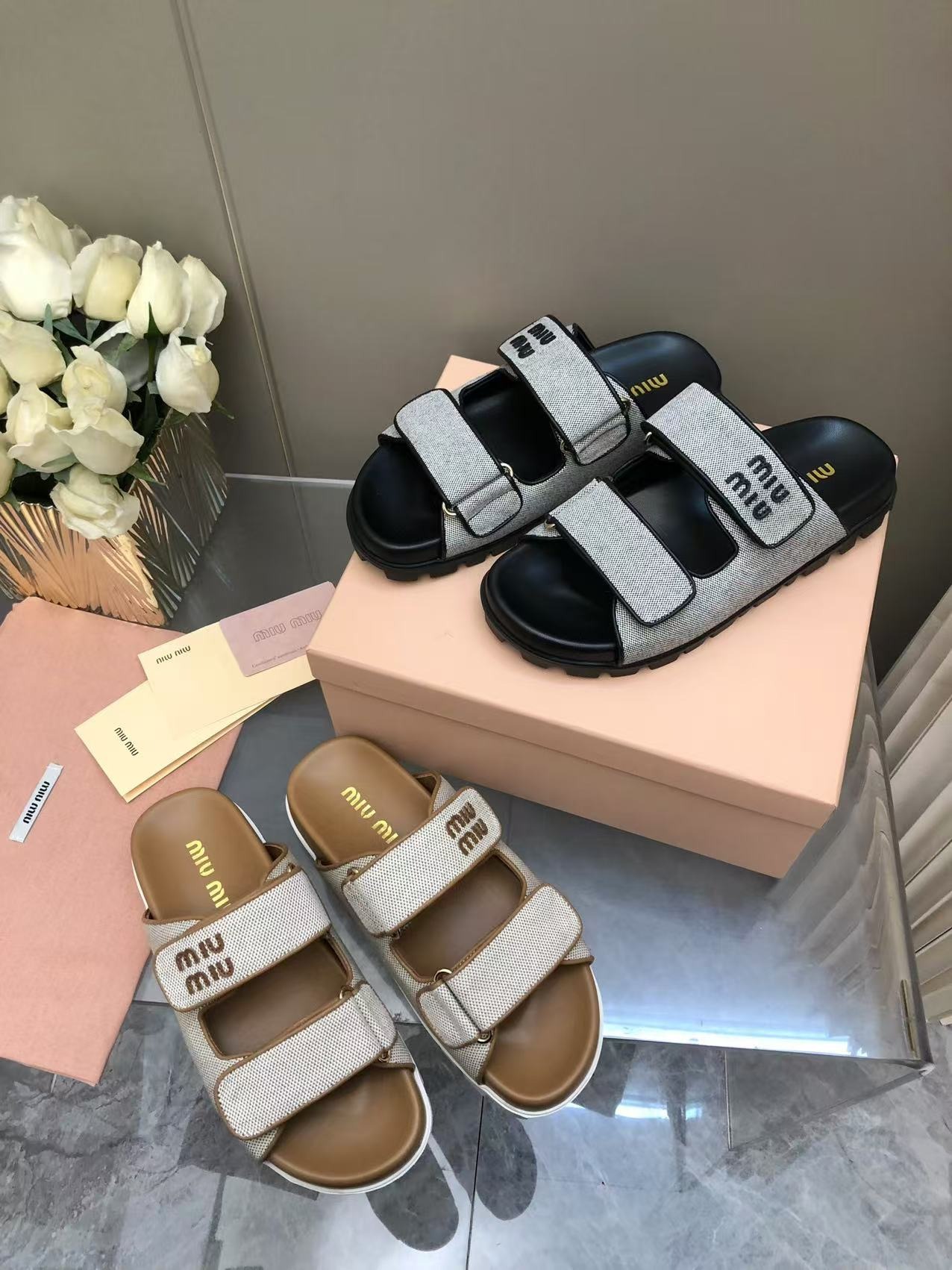 미*미* 25 신상 메쉬 슬리퍼