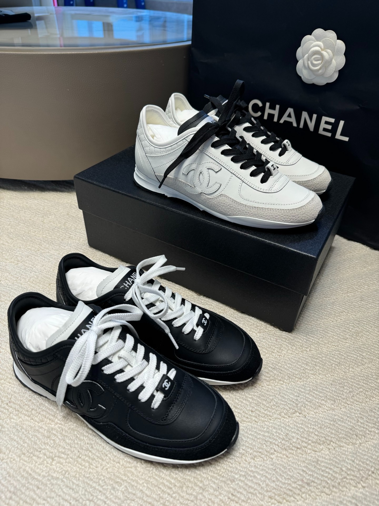 샤* 25p 신상 아가일 애슬레틱 슈즈