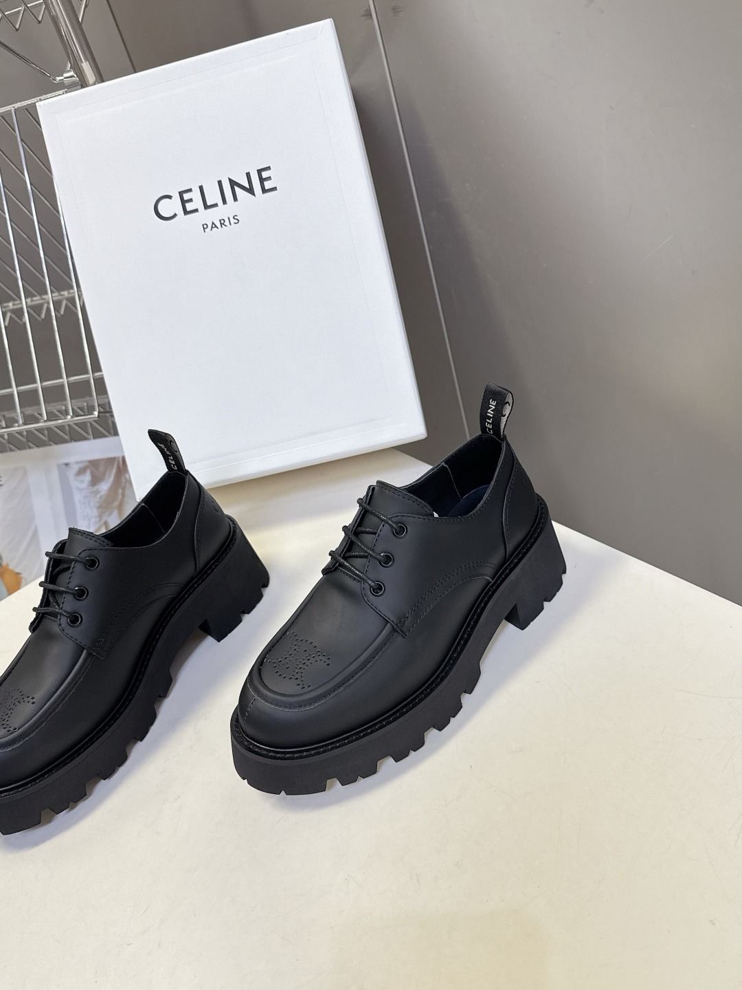 셀*느 가을 겨울 최신 통굽 로퍼